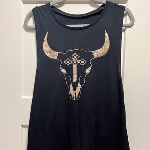Graphic tank top